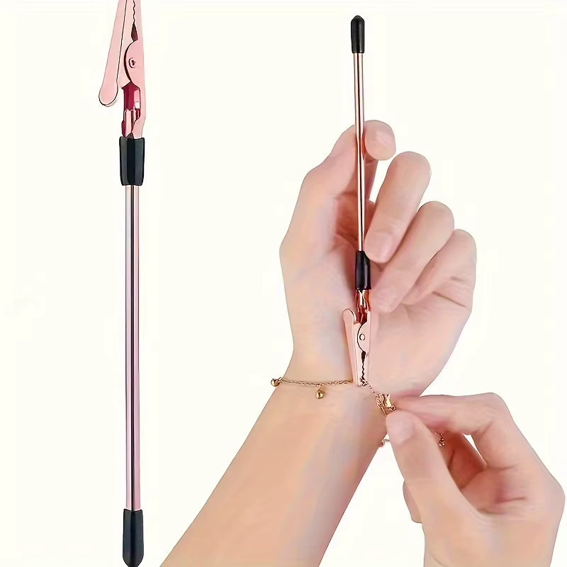 1Pc Retractable Bracelet Tool Jewelry Helpers Hand Bracelet Helpers Bracelet Fastening Helper Tools for Jewelry Bracelet Watch
