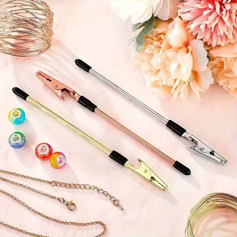 1Pc Retractable Bracelet Tool Jewelry Helpers Hand Bracelet Helpers Bracelet Fastening Helper Tools for Jewelry Bracelet Watch